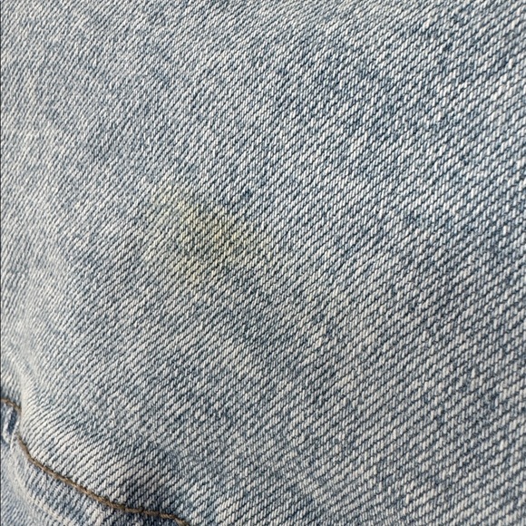 We The Free CRVY Scandalous Coverall Denim Jumpsuit Light Wash Sz 28 NWT - Picture 12 of 12